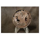 1oz .999 Copper Bitcoin Round