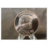 1oz .999 Copper President Trump Coin