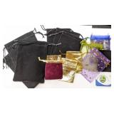 Velvet & Gold Gift Bags