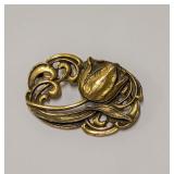 NYC Brooch Goldtone