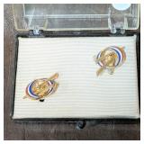Vintage Cuff Links Boy Scouts