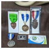 Lot of 5 Boy Scout Medals
