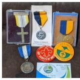 Lot of Boy Scout Medals and Pins