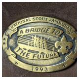 Boy Scouts Brass Belt Buckle