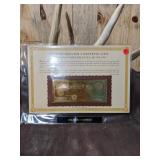 22kt Gold Commemorative Bank Note
