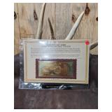 22kt Gold Commemorative Bank Note