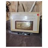 22kt Gold Commemorative Bank Note