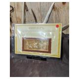 22kt Gold Commemorative Bank Note