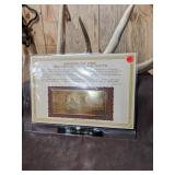 22kt Gold Commemorative Bank Note