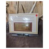 22kt Gold Commemorative Bank Note