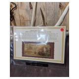 22kt Gold Commemorative Bank Note