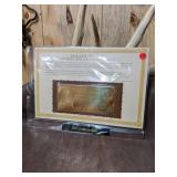 22kt Gold Commemorative Bank Note