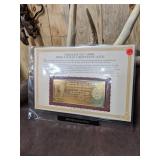 22kt Gold Commemorative Bank Note