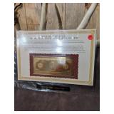 22kt Gold Commemorative Bank Note