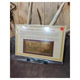 22kt Gold Commemorative Bank Note