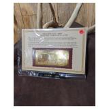 22kt Gold Commemorative Bank Note