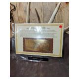 22kt Gold Commemorative Bank Note