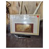 22kt Gold Commemorative Bank Note