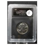 1981 Uncirculated Susan B. Anthony Dollar