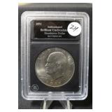 1971 Brilliant Uncirculated Eisenhower Dollar