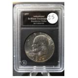 1977 Brilliant Uncirculated Eisenhower Dollar