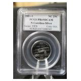 2001-S 90% Silver North Carolina State Quarter