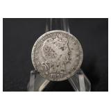 1898 Barber Silver Quarter