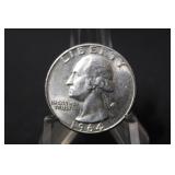 1964-D Washington Silver Quarter