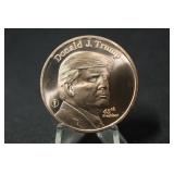 1oz .999 President Trump Copper Coin