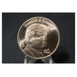 1oz .999 Bitcoin Solid Copper Coin