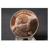 1oz .999 President Trump Copper Coin