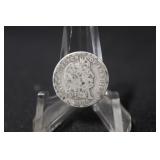 1908-S Barber Silver dime