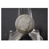 1901-O Barber Silver dime