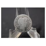 1912-D Barber Silver dime
