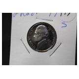 1989-S Proof Jefferson Nickel Amazing Toning