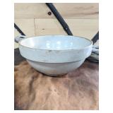 Pottery Crock  Large Mixing Bowl