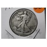 1939 Walking Liberty Silver Half Dollar