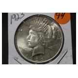 1923 Silver U.S. Peace Dollar