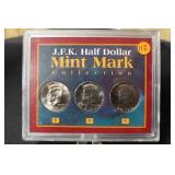 JFK Half Dollar Mint Mark Collection