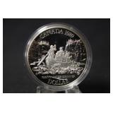 1989 Silver Canadian Dollar Commemorative