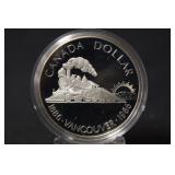 1986 Silver Canadian Dollar Commemorative