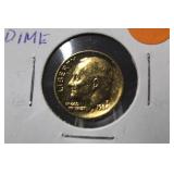 1984-P Gold Plated Dime Uncirculated