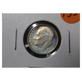 1999-S Silver Roosevelt Proof Dime Toned
