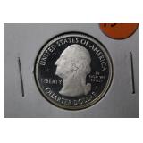 2015-S Silver Blue Ridge Parkway Statehood Quarter