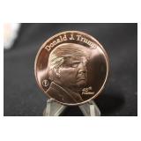 1oz .999 Copper President Donald J. Trump Coin