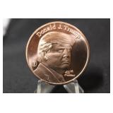 1oz .999 Copper President Donald J. Trump Coin