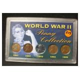 World War II Penny Collection