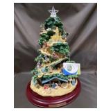 Glory to the New Born King  Lighted, Musical Tree