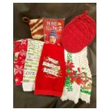 Misc. Christmas Hand Towels and Pot Holders Home