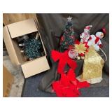 Lot of Christmas! Snowmen, Tree, Gold Tree S